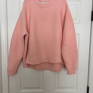 Banana Republic Soft Pink Crew Neck Sweater